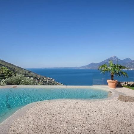 Villa Divina-Apt Armonia-Con Piscina E Vista Lago Castelletto Di Brenzone Dış mekan fotoğraf